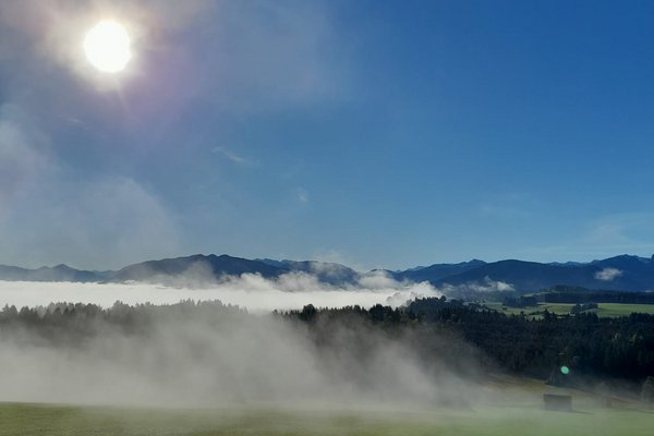 Blick über das Nebelmeer